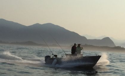 Fly fishing Tofino